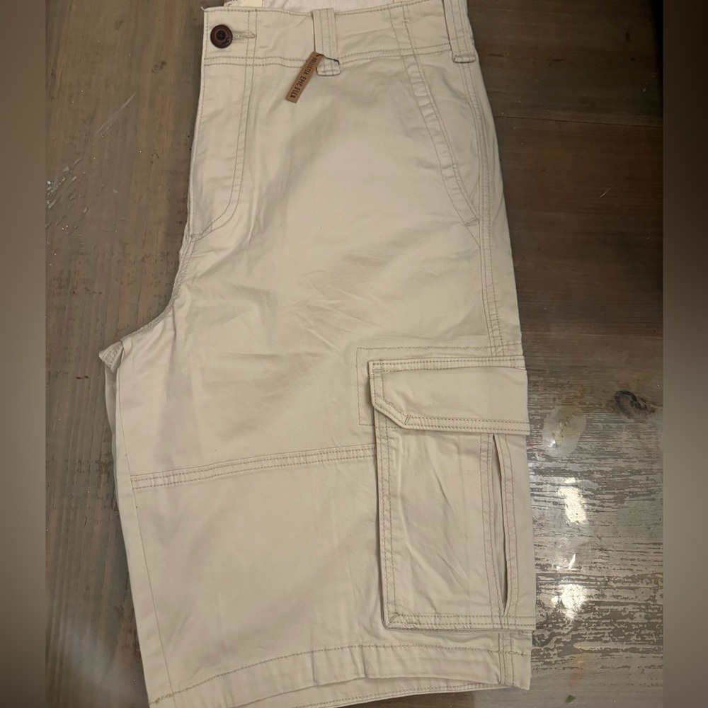 New NWT Hollister Cali Longboard Cargo Shorts Epic Flex Size 34